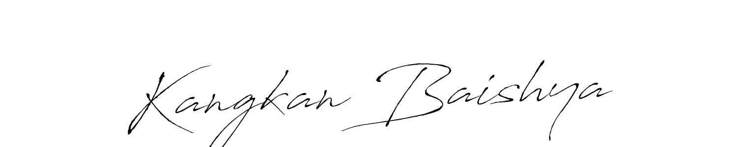Similarly Antro_Vectra is the best handwritten signature design. Signature creator online .You can use it as an online autograph creator for name Kangkan Baishya. Kangkan Baishya signature style 6 images and pictures png