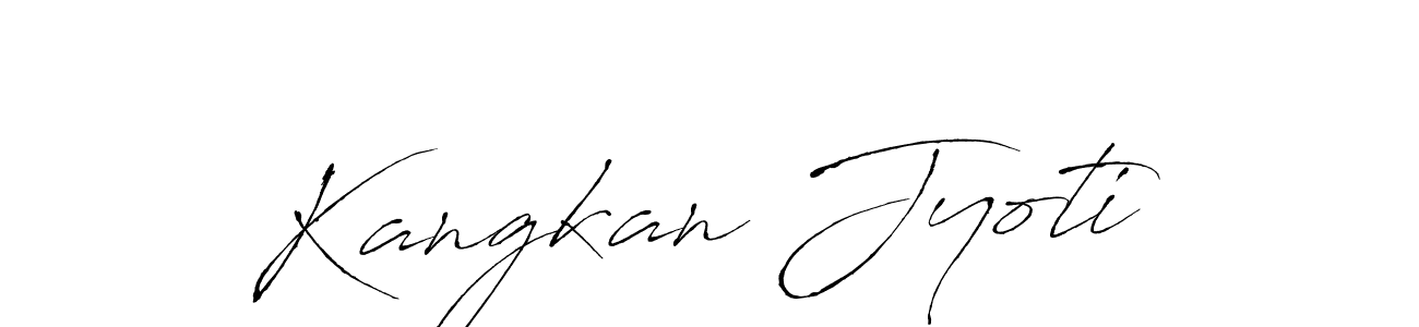 Once you've used our free online signature maker to create your best signature Antro_Vectra style, it's time to enjoy all of the benefits that Kangkan Jyoti name signing documents. Kangkan Jyoti signature style 6 images and pictures png