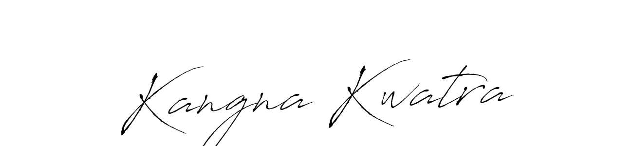 Kangna Kwatra stylish signature style. Best Handwritten Sign (Antro_Vectra) for my name. Handwritten Signature Collection Ideas for my name Kangna Kwatra. Kangna Kwatra signature style 6 images and pictures png