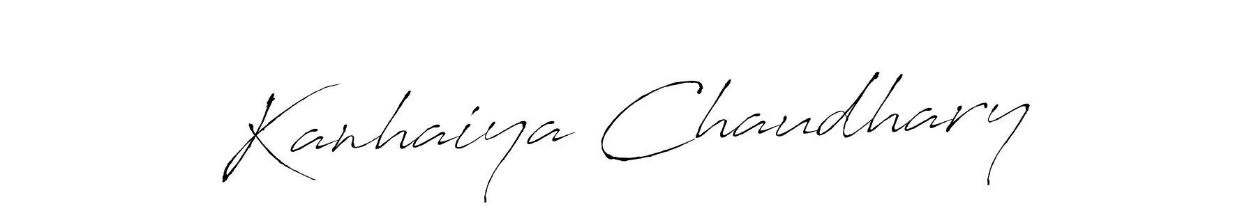 It looks lik you need a new signature style for name Kanhaiya Chaudhary. Design unique handwritten (Antro_Vectra) signature with our free signature maker in just a few clicks. Kanhaiya Chaudhary signature style 6 images and pictures png