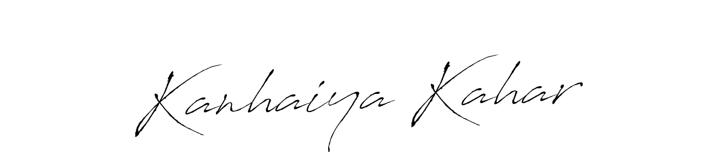 Similarly Antro_Vectra is the best handwritten signature design. Signature creator online .You can use it as an online autograph creator for name Kanhaiya Kahar. Kanhaiya Kahar signature style 6 images and pictures png