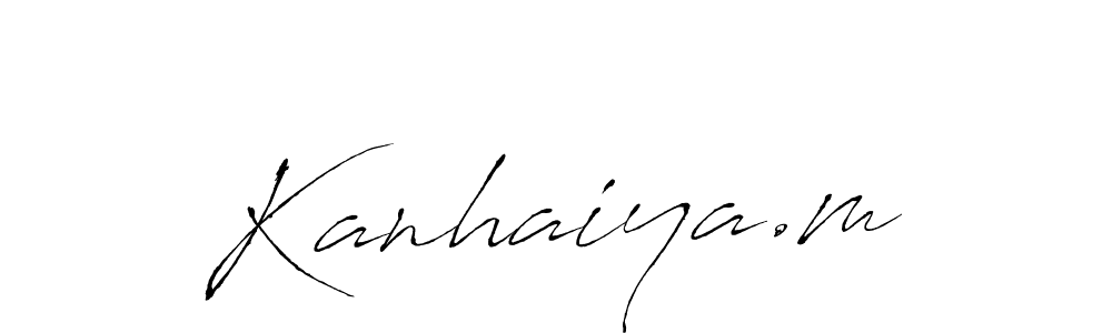 if you are searching for the best signature style for your name Kanhaiya.m. so please give up your signature search. here we have designed multiple signature styles  using Antro_Vectra. Kanhaiya.m signature style 6 images and pictures png