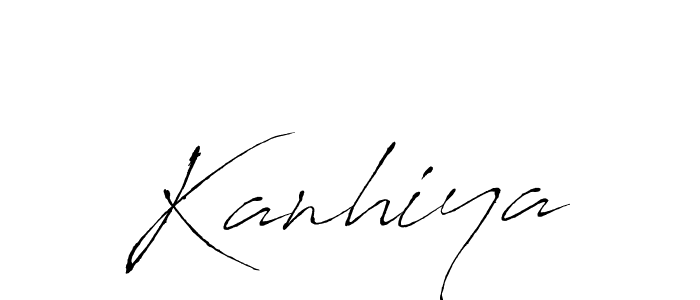 How to make Kanhiya signature? Antro_Vectra is a professional autograph style. Create handwritten signature for Kanhiya name. Kanhiya signature style 6 images and pictures png