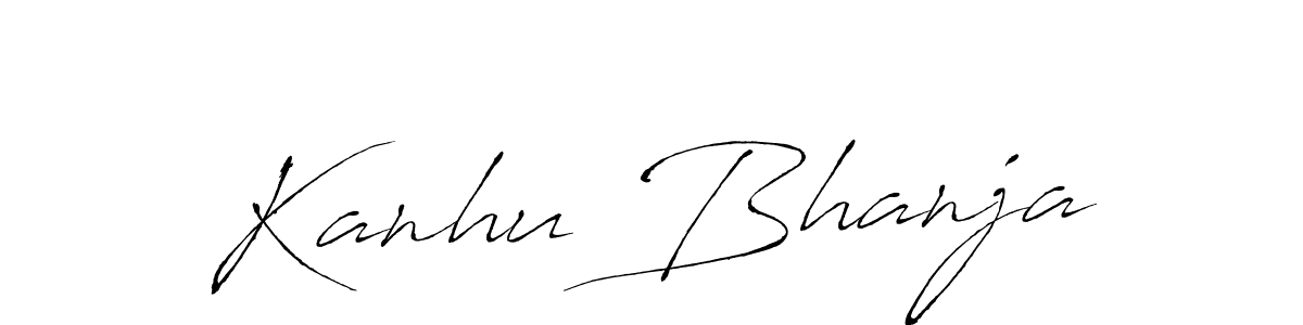 Use a signature maker to create a handwritten signature online. With this signature software, you can design (Antro_Vectra) your own signature for name Kanhu Bhanja. Kanhu Bhanja signature style 6 images and pictures png