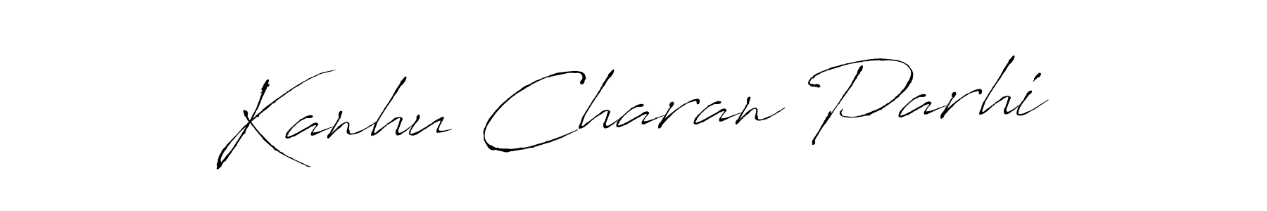 How to make Kanhu Charan Parhi signature? Antro_Vectra is a professional autograph style. Create handwritten signature for Kanhu Charan Parhi name. Kanhu Charan Parhi signature style 6 images and pictures png