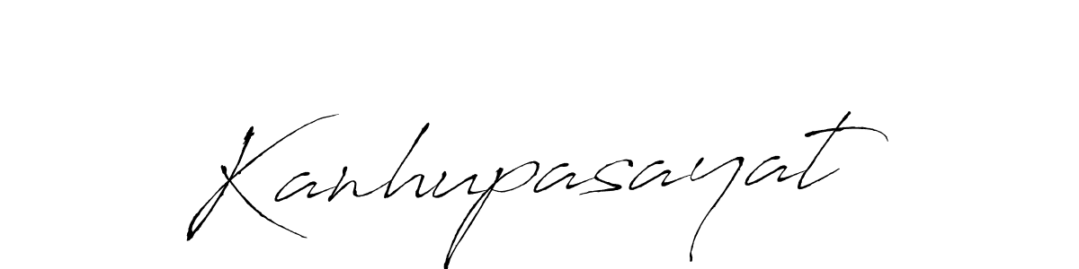 Make a beautiful signature design for name Kanhupasayat. With this signature (Antro_Vectra) style, you can create a handwritten signature for free. Kanhupasayat signature style 6 images and pictures png