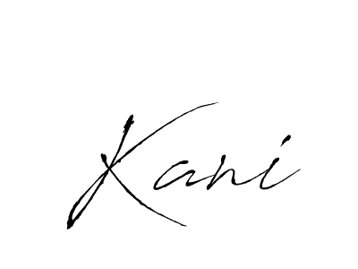 Antro_Vectra is a professional signature style that is perfect for those who want to add a touch of class to their signature. It is also a great choice for those who want to make their signature more unique. Get Kani name to fancy signature for free. Kani signature style 6 images and pictures png