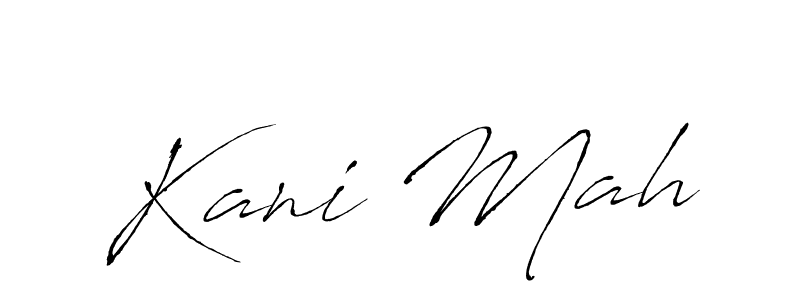 See photos of Kani Mah official signature by Spectra . Check more albums & portfolios. Read reviews & check more about Antro_Vectra font. Kani Mah signature style 6 images and pictures png