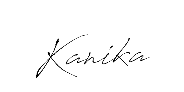 Make a beautiful signature design for name Kanika. Use this online signature maker to create a handwritten signature for free. Kanika signature style 6 images and pictures png