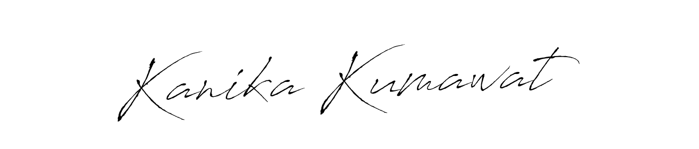 You should practise on your own different ways (Antro_Vectra) to write your name (Kanika Kumawat) in signature. don't let someone else do it for you. Kanika Kumawat signature style 6 images and pictures png