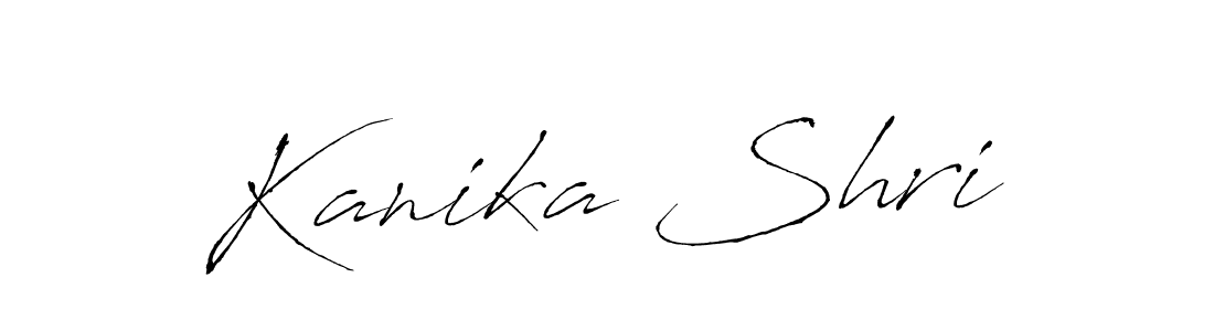 It looks lik you need a new signature style for name Kanika Shri. Design unique handwritten (Antro_Vectra) signature with our free signature maker in just a few clicks. Kanika Shri signature style 6 images and pictures png