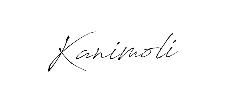 Make a beautiful signature design for name Kanimoli. Use this online signature maker to create a handwritten signature for free. Kanimoli signature style 6 images and pictures png