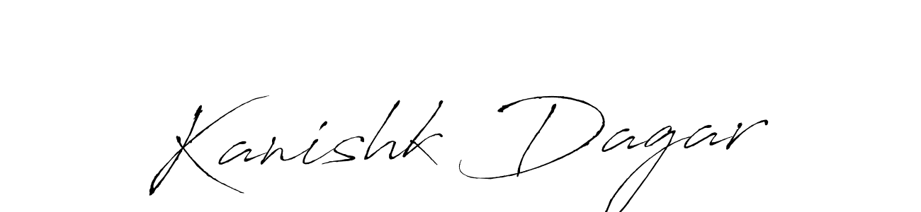 How to make Kanishk Dagar signature? Antro_Vectra is a professional autograph style. Create handwritten signature for Kanishk Dagar name. Kanishk Dagar signature style 6 images and pictures png