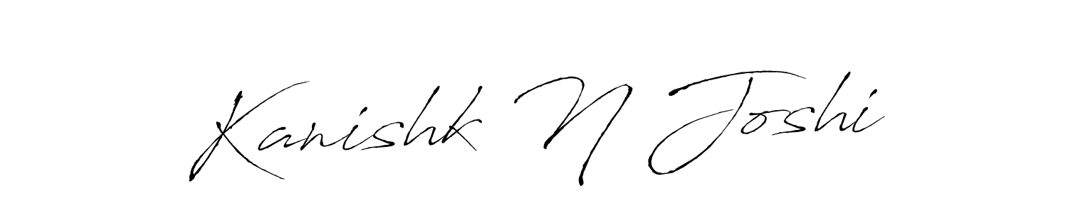 Also we have Kanishk N Joshi name is the best signature style. Create professional handwritten signature collection using Antro_Vectra autograph style. Kanishk N Joshi signature style 6 images and pictures png