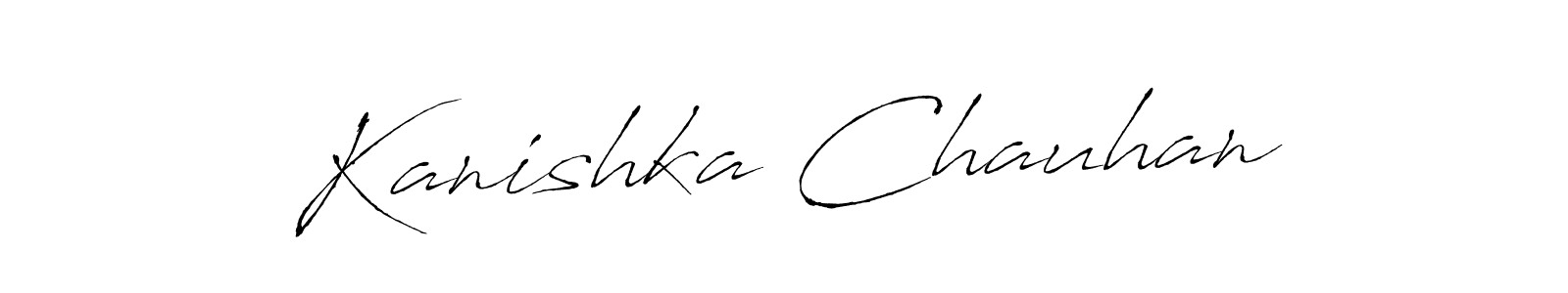 You should practise on your own different ways (Antro_Vectra) to write your name (Kanishka Chauhan) in signature. don't let someone else do it for you. Kanishka Chauhan signature style 6 images and pictures png