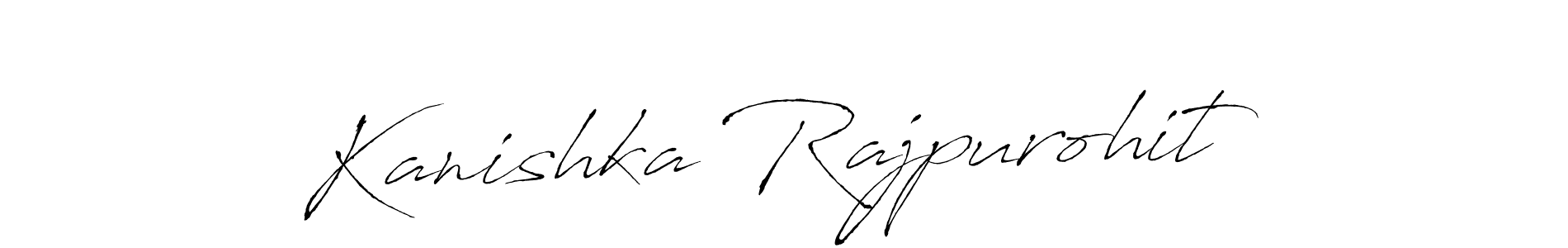 Also we have Kanishka Rajpurohit name is the best signature style. Create professional handwritten signature collection using Antro_Vectra autograph style. Kanishka Rajpurohit signature style 6 images and pictures png