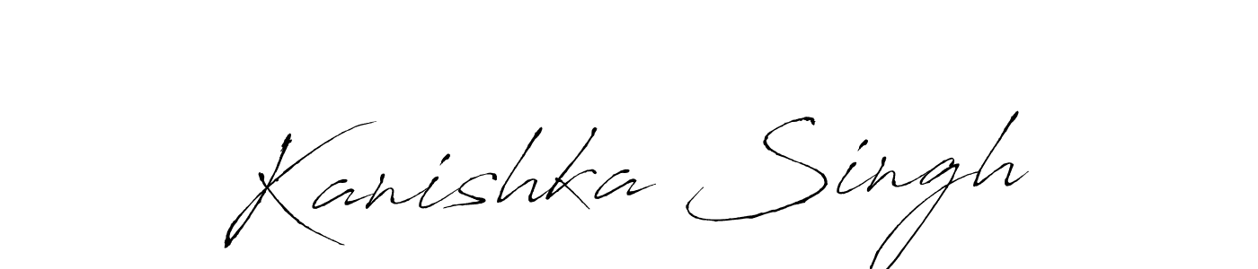 Antro_Vectra is a professional signature style that is perfect for those who want to add a touch of class to their signature. It is also a great choice for those who want to make their signature more unique. Get Kanishka Singh name to fancy signature for free. Kanishka Singh signature style 6 images and pictures png