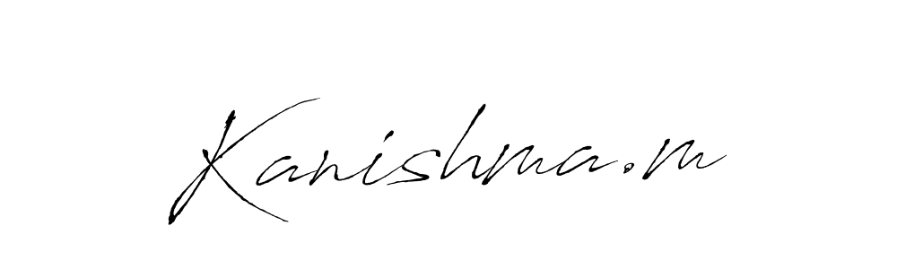 You can use this online signature creator to create a handwritten signature for the name Kanishma.m. This is the best online autograph maker. Kanishma.m signature style 6 images and pictures png