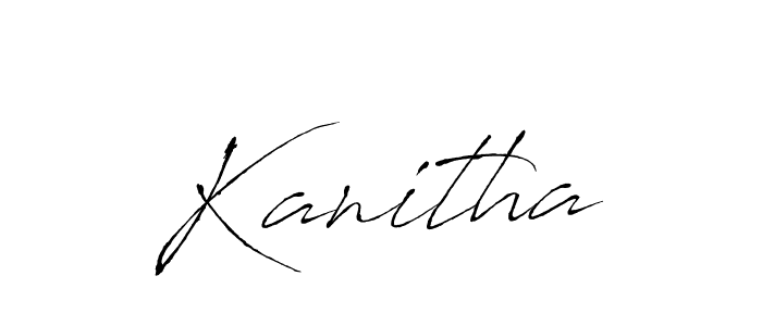 Best and Professional Signature Style for Kanitha. Antro_Vectra Best Signature Style Collection. Kanitha signature style 6 images and pictures png