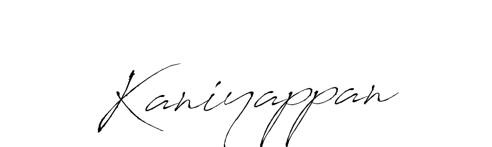 Also we have Kaniyappan name is the best signature style. Create professional handwritten signature collection using Antro_Vectra autograph style. Kaniyappan signature style 6 images and pictures png