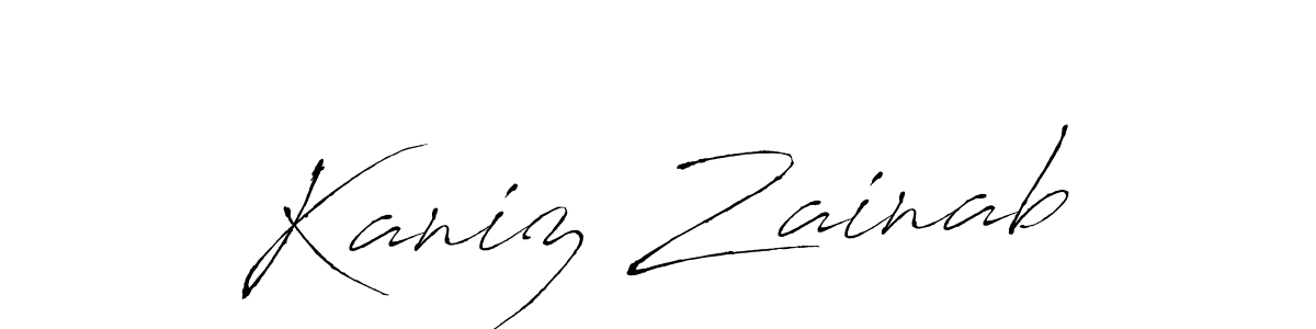 Once you've used our free online signature maker to create your best signature Antro_Vectra style, it's time to enjoy all of the benefits that Kaniz Zainab name signing documents. Kaniz Zainab signature style 6 images and pictures png