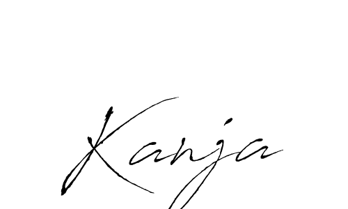 Best and Professional Signature Style for Kanja. Antro_Vectra Best Signature Style Collection. Kanja signature style 6 images and pictures png