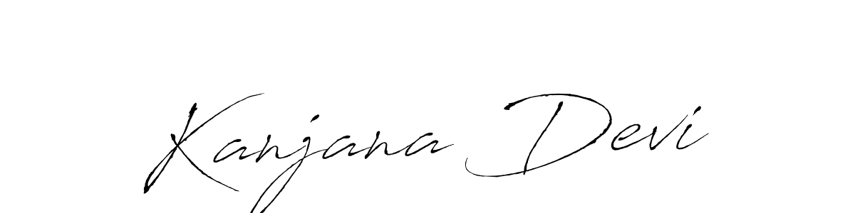 Also we have Kanjana Devi name is the best signature style. Create professional handwritten signature collection using Antro_Vectra autograph style. Kanjana Devi signature style 6 images and pictures png