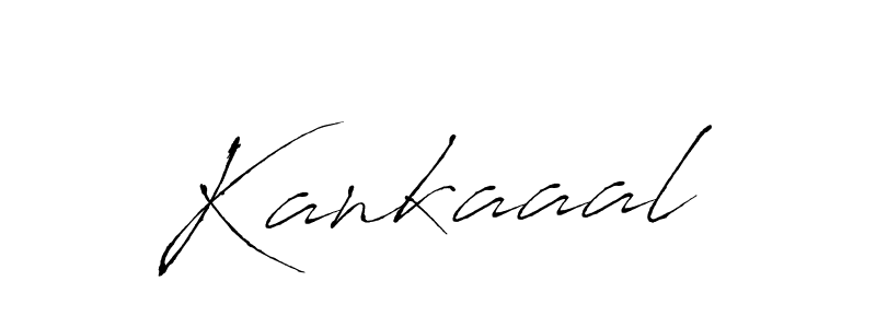 How to make Kankaaal name signature. Use Antro_Vectra style for creating short signs online. This is the latest handwritten sign. Kankaaal signature style 6 images and pictures png