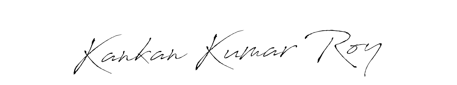 How to make Kankan Kumar Roy signature? Antro_Vectra is a professional autograph style. Create handwritten signature for Kankan Kumar Roy name. Kankan Kumar Roy signature style 6 images and pictures png