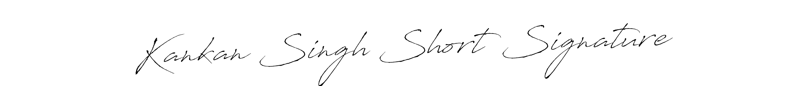 Kankan Singh Short Signature stylish signature style. Best Handwritten Sign (Antro_Vectra) for my name. Handwritten Signature Collection Ideas for my name Kankan Singh Short Signature. Kankan Singh Short Signature signature style 6 images and pictures png