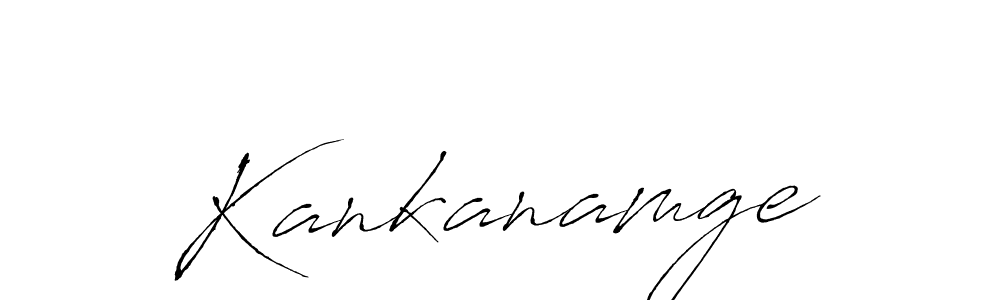 if you are searching for the best signature style for your name Kankanamge. so please give up your signature search. here we have designed multiple signature styles  using Antro_Vectra. Kankanamge signature style 6 images and pictures png