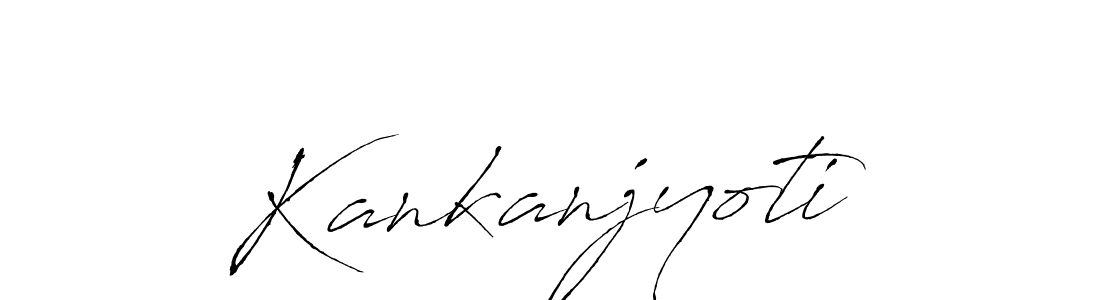 Similarly Antro_Vectra is the best handwritten signature design. Signature creator online .You can use it as an online autograph creator for name Kankanjyoti. Kankanjyoti signature style 6 images and pictures png