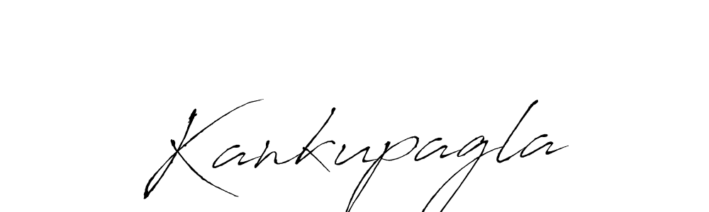 How to make Kankupagla name signature. Use Antro_Vectra style for creating short signs online. This is the latest handwritten sign. Kankupagla signature style 6 images and pictures png