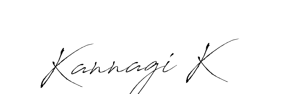 How to make Kannagi K signature? Antro_Vectra is a professional autograph style. Create handwritten signature for Kannagi K name. Kannagi K signature style 6 images and pictures png