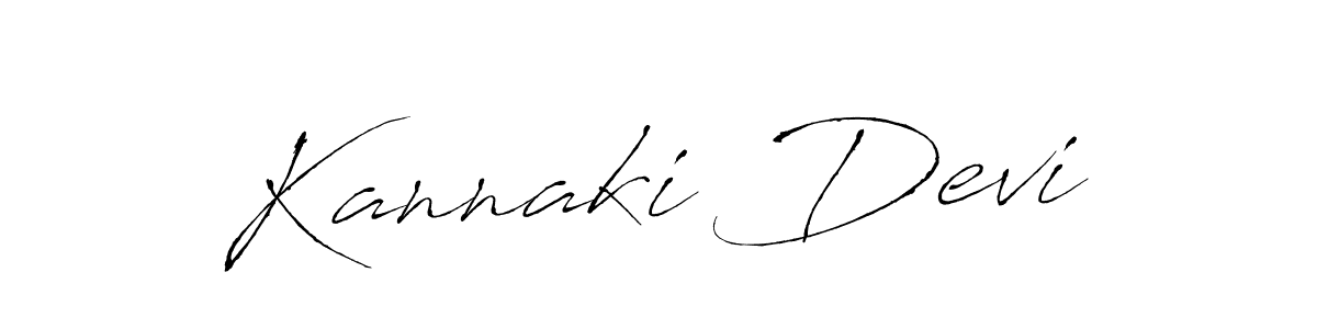 Make a beautiful signature design for name Kannaki Devi. With this signature (Antro_Vectra) style, you can create a handwritten signature for free. Kannaki Devi signature style 6 images and pictures png