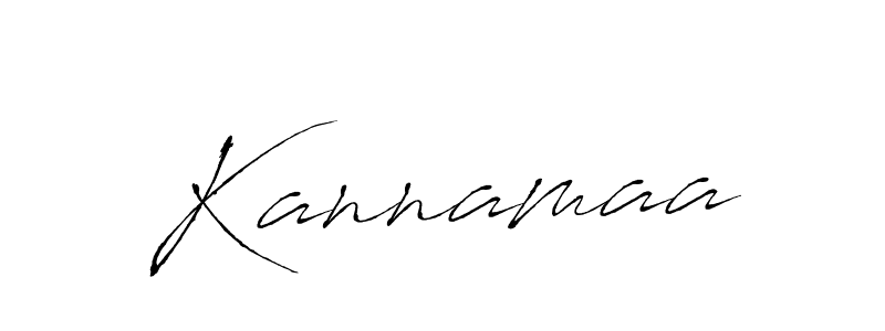 Kannamaa stylish signature style. Best Handwritten Sign (Antro_Vectra) for my name. Handwritten Signature Collection Ideas for my name Kannamaa. Kannamaa signature style 6 images and pictures png