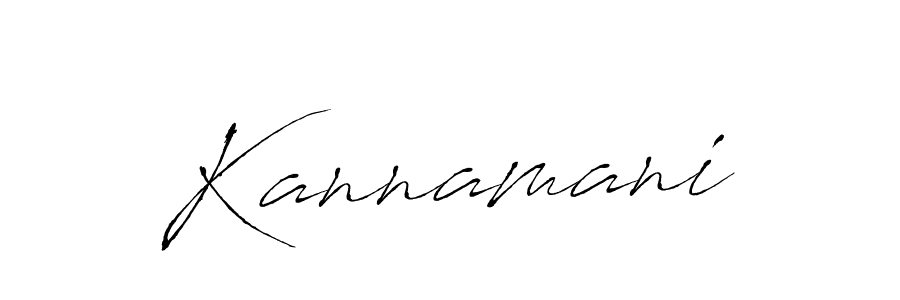 Create a beautiful signature design for name Kannamani. With this signature (Antro_Vectra) fonts, you can make a handwritten signature for free. Kannamani signature style 6 images and pictures png