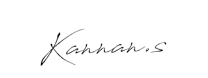 Make a beautiful signature design for name Kannan.s. Use this online signature maker to create a handwritten signature for free. Kannan.s signature style 6 images and pictures png