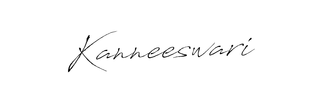 How to make Kanneeswari name signature. Use Antro_Vectra style for creating short signs online. This is the latest handwritten sign. Kanneeswari signature style 6 images and pictures png