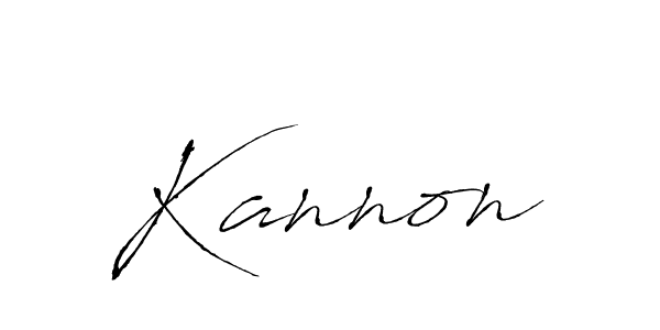 Use a signature maker to create a handwritten signature online. With this signature software, you can design (Antro_Vectra) your own signature for name Kannon. Kannon signature style 6 images and pictures png