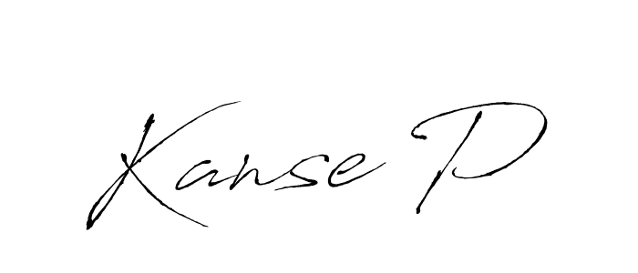 This is the best signature style for the Kanse P name. Also you like these signature font (Antro_Vectra). Mix name signature. Kanse P signature style 6 images and pictures png