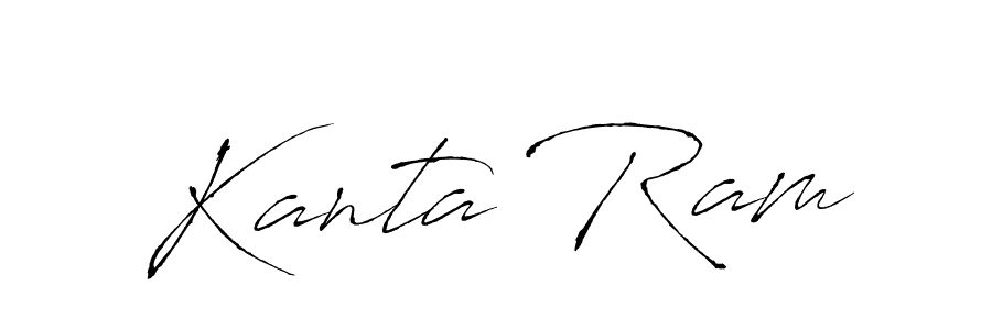 Create a beautiful signature design for name Kanta Ram. With this signature (Antro_Vectra) fonts, you can make a handwritten signature for free. Kanta Ram signature style 6 images and pictures png