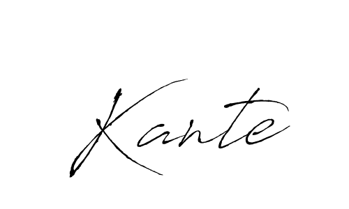 Kante stylish signature style. Best Handwritten Sign (Antro_Vectra) for my name. Handwritten Signature Collection Ideas for my name Kante. Kante signature style 6 images and pictures png