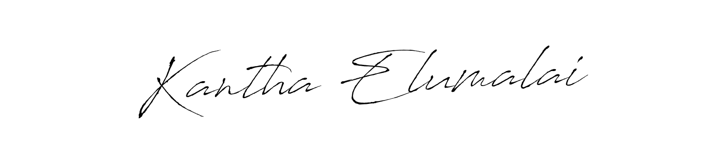 Antro_Vectra is a professional signature style that is perfect for those who want to add a touch of class to their signature. It is also a great choice for those who want to make their signature more unique. Get Kantha Elumalai name to fancy signature for free. Kantha Elumalai signature style 6 images and pictures png