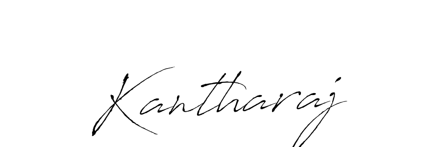 How to make Kantharaj signature? Antro_Vectra is a professional autograph style. Create handwritten signature for Kantharaj name. Kantharaj signature style 6 images and pictures png