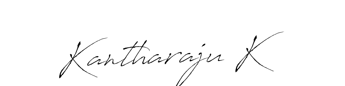 Antro_Vectra is a professional signature style that is perfect for those who want to add a touch of class to their signature. It is also a great choice for those who want to make their signature more unique. Get Kantharaju K name to fancy signature for free. Kantharaju K signature style 6 images and pictures png