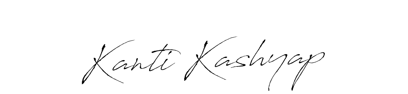 It looks lik you need a new signature style for name Kanti Kashyap. Design unique handwritten (Antro_Vectra) signature with our free signature maker in just a few clicks. Kanti Kashyap signature style 6 images and pictures png
