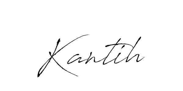 Also we have Kantih name is the best signature style. Create professional handwritten signature collection using Antro_Vectra autograph style. Kantih signature style 6 images and pictures png