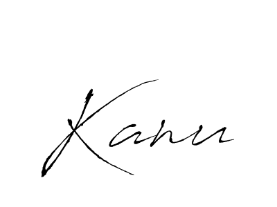 You should practise on your own different ways (Antro_Vectra) to write your name (Kanu) in signature. don't let someone else do it for you. Kanu signature style 6 images and pictures png