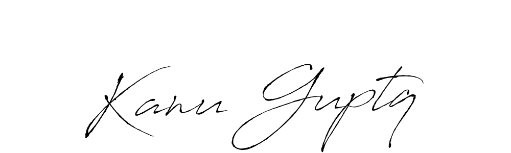 Also You can easily find your signature by using the search form. We will create Kanu Guptq name handwritten signature images for you free of cost using Antro_Vectra sign style. Kanu Guptq signature style 6 images and pictures png